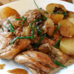 chicken adobo with potatoes