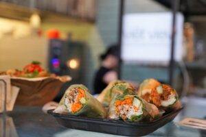 vegan vietnamese spring rolls