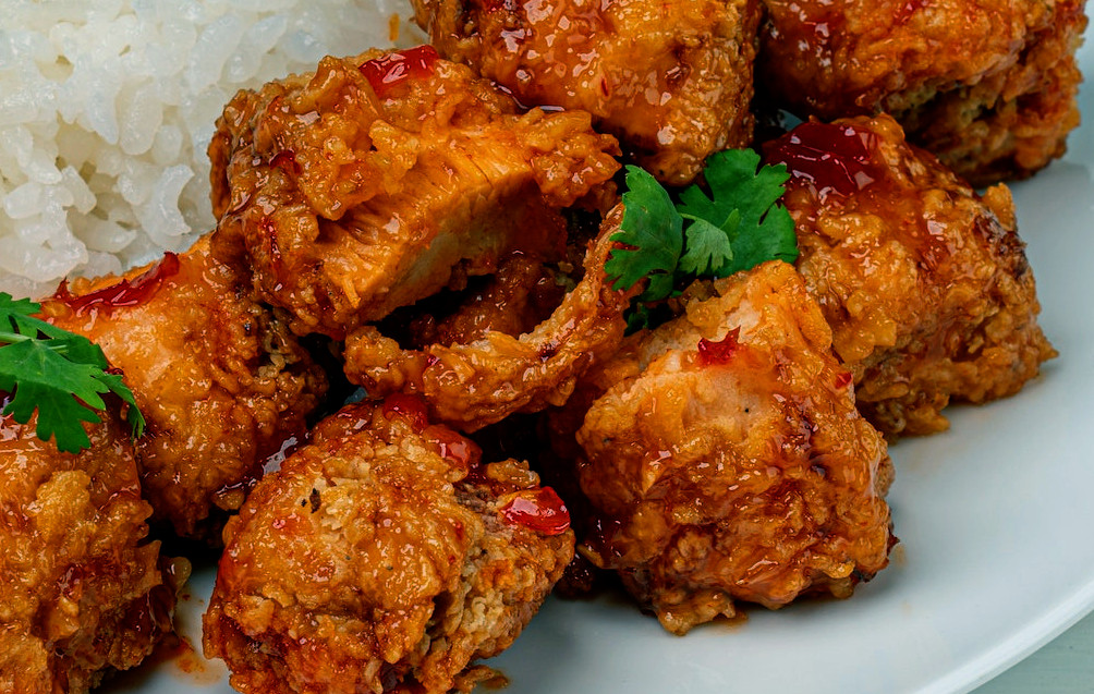 spicy popcorn chicken