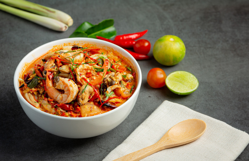 seafood laksa