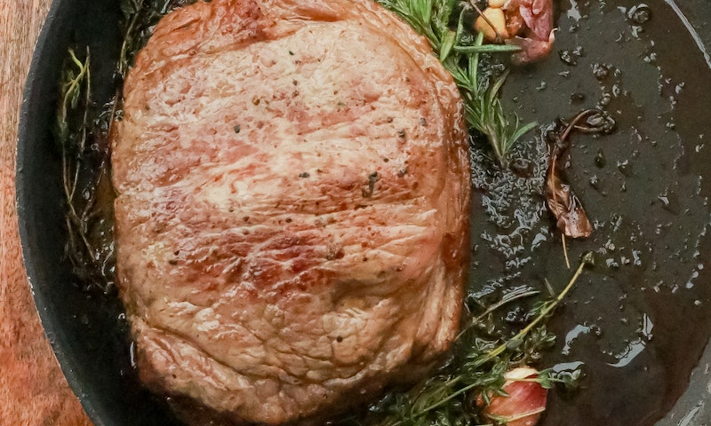 filet mignon cast iron