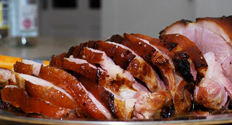 fresh ham roast
